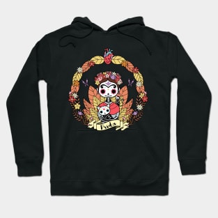 Cute Frida sugar skull Hoodie